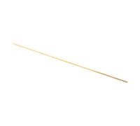 Solid Brass Flat Bar Stock 19.69x0.20x0.08 in Golden | Polished antique finish, easy to cut and drill, for mechanical parts, model frames and craft work