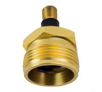 Solid Brass for rv Purge Stopper 27mm Leak-Proof Fit Solid Brass | 2-pack set, 8mm core size, 27mm thread, fast connection, efficient pipe cleaning, brass build