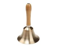 Solid Brass Hand Bell Super Loud Hand Bells,Solid Brass Call for Seniors in The Home, Animal Training, Dinner Parties, Meditation