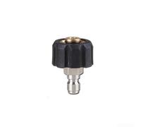Solid Brass Hose Connector 1/4 Inch Quick Fit Car Wash(B)