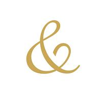 Solid Brass House Numbers Letter A-Z Golden 50mm Address Plaque Sign Number Decor for Wall Villa Hotel Mailbox Door Plates Figures Dormitory Home Metal Polished Alphabet, for Cafe Decoration (And)