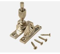 Solid Brass Mini Brighton Sash Window Fastener - Non-Locking, Multiple Finishes (PVD Brass)