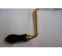 Solid Brass or Chromed Brass Conservatory Window Winder Poles - Bright Chrome - 2.4 M