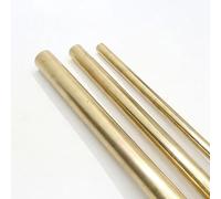 Solid Brass Round Rod Bar,7-25mm Dia,100mm/200mm Length 1pc
