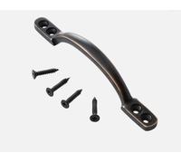 Solid Brass Sash Window Dee Handle Lifts - Traditional Style, Multiple Finishes (Oil Rubbed Bronze)