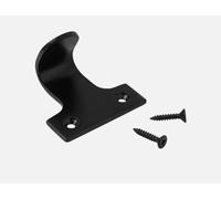 Solid Brass Sash Window Lifts - Traditional Style, Multiple Finishes (Matt Black)