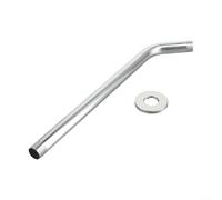 Solid Brass Shower Head Extension Arm Straight Pipe High Pressure Replacement Leak-Proof Design G1/2 Connector 20cm(35cm)