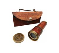 Solid Brass Telescope 19" inch London Antique Replica Spyglass Scope High Resolution DF Lens Brilliant Magnification