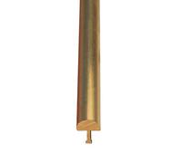 Solid Brass Threshold Strip T Molding, Cuttable Vinyl Wood Carpet Edge Trim Bar, Floor Seam Cover/Gap Connecting Strip for Doorway, Divider Strip