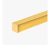 Solid Brass Threshold Transition Strip - Durable Floor Seam Cover for Wood to Tile, Cuttable 1M(10mmx10mm)