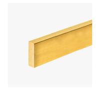 Solid Brass Threshold Transition Strip - Durable Floor Seam Cover for Wood to Tile, Cuttable 1M(3mmx10mm)