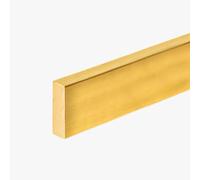 Solid Brass Threshold Transition Strip - Durable Floor Seam Cover for Wood to Tile, Cuttable 1M(3mmx15mm)