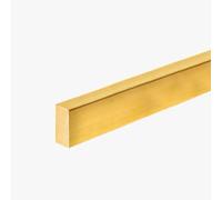 Solid Brass Threshold Transition Strip - Durable Floor Seam Cover for Wood to Tile, Cuttable 1M(3mmx5mm)