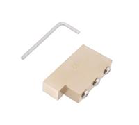 Solid Brass Tremolo Block For Standard Styles Locking Bridge Electric Guitar 32/34/37/42mm Tall Brass Base L-Shape