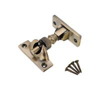 Solid Brass Victorian Vintage Old English Style Window SASH Fittings Fastener (Antique Brass, Brighton Fastener)
