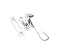 Solid Brass Victorian Vintage Old English Style Window SASH Fittings Fastener (Spoon Casement Fastener, Polished Chrome)