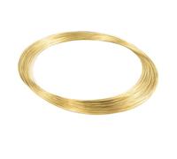 Solid Brass Wire 0.3mm .4mm .5mm .6mm .7mm .8mm .9mm 1mm 1.2mm 2.0mm 3. H62bare Copper For Jewelry Making Beading Garden Plants(2.5mm,5 Meter)