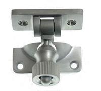 Solid Brighton Sash Fastener 55mm for Sliding Sash Window + Screws (2, Satin Chrome)