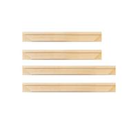 Solid Canvas Stretcher Frames, Premium Pine Wood Strips Bar Set, for Oil Paintings Poster Prints, DIY Arts Accessory Materials Supply, 8"x18"/20x45cm