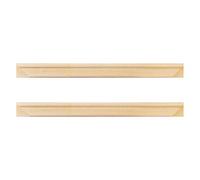 Solid Canvas Stretcher Frames, Premium Pine Wood Strips Bar Set, for Oil Paintings Poster Prints, DIY Arts Accessory Materials Supply, 18"x18"/45x45cm