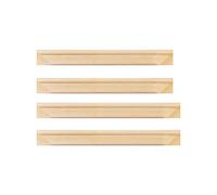 Solid Canvas Stretcher Frames, Premium Pine Wood Strips Bar Set, for Oil Paintings Poster Prints, DIY Arts Accessory Materials Supply, 14"x16"/35x40cm
