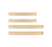 Solid Canvas Stretcher Frames, Premium Pine Wood Strips Bar Set, for Oil Paintings Poster Prints, DIY Arts Accessory Materials Supply, 14"x24"/35x60cm