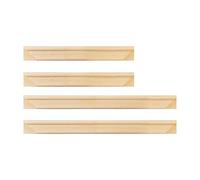 Solid Canvas Stretcher Frames, Premium Pine Wood Strips Bar Set, for Oil Paintings Poster Prints, DIY Arts Accessory Materials Supply, 18"x24"/45x60cm