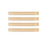 Solid Canvas Stretcher Frames, Premium Pine Wood Strips Bar Set, for Oil Paintings Poster Prints, DIY Arts Accessory Materials Supply, 18"x20"/45x50cm