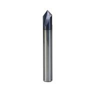 Solid Carbide Chamfer Router Bit, 60/90/120 Degree Deburr Milling Cutter 3 Flutes V Groove CNC End Mill 2-12mm For Carving Practical(3xD3x50Lx60d)