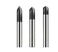 Solid carbide chamfering end mill 1pc Chamfer Milling Cutter 60 90 120 Degree V Grove Router Bit 3Flute CNC End Mill 2-12mm HRC68(120 Degrees,8X8DX60L)