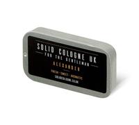 Solid Cologne UK Men's Wax Based Scented Aftershave Travel Size - Alexander
