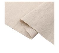 Solid Color Cloth Cotton Linen Fabric for DIY Projects - 0.5m/1m/2m Patchwork Material for Handmade Storage Bags, Cushion Covers, and Tablecloths(1,50x150cm)