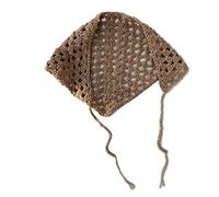 Solid Color Crochet Headband for Head Kerchief Headwrap for Triangle Turban Neckerchief Fashion Accessory for Girls Best