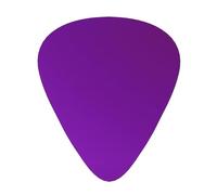 Solid color dark purple Guitar picks, 12-pack of wear-resistant guitar picks for guitar, bass, electric guitar, ukulele, thin, medium and heavy