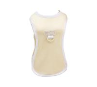 Solid Color Dog Pullover Cool Vest For Small Dogs To Large Dogs For Spring Basic Solid Color Cloth With Cartoon Bear Comfortable Dog Vest