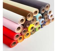 Solid Color Flocked Fabric Roll Self-Adhesive Velvet for Precious Objects Box Liner DIY Project Photography Background Car Interior (ZGQSW7 Dark Gray)