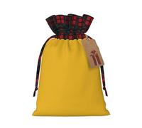 Solid color gold Fashionable Print Small Drawstring Storage Bag Lightweight and Beautiful for Various Festivals