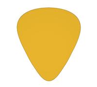 Solid color gold Guitar picks, 12-pack of wear-resistant guitar picks for guitar, bass, electric guitar, ukulele, thin, medium and heavy