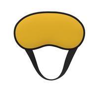 Solid Color Gold It is a Black-Rimmed Eye mask. The Soft Eye mask can Improve Sleep Quality and is Suitable for Indoors, Outdoors and Traveling.