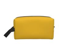 Solid Color Gold Multifunctional Travel Toiletry Bag Daily and Fitness Storage Bag for Cosmetics Stationery and More