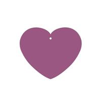 Solid Color Grape Red Car Air Fresheners Cards - Set Of 4 Pieces,For Cars & Home, Long-Lasting Lavender Fragrance