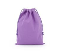 Solid Color Jewelry Drawstring Bag Cotton Tote Organizer Handbag Grocery Shopping Portable Foldable Travel Storage Cloth for Jewelry DIY Craft(Color18,5pcs,13x16cm)