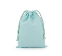 Solid Color Jewelry Drawstring Bag Cotton Tote Organizer Handbag Grocery Shopping Portable Foldable Travel Storage Cloth for Jewelry DIY Craft(Color15,5pcs,13x16cm)