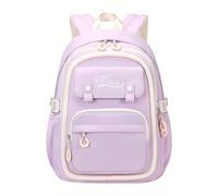 Solid Color Kids Backpack for Girls, Secondary Girls School Bags Backpacks Elementary Bookbags