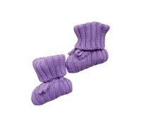 Solid Color Knitted Baby Socks Newborns Boys Girls Socks First Time Walking Shoes Soft & Breathable Footwear 0-6M Adjustable Straps Infant Knitted Booties