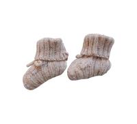 Solid Color Knitted Baby Socks Newborns Boys Girls Socks First Time Walking Shoes Soft & Breathable Footwear 0-6M Adjustable Straps Infant Knitted Booties