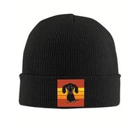 Solid color knitted hat Cartoon Dachshund Dog Bonnet Hats Fashion Autumn Winter Warm Badger Wiener Sausage Beanies Caps Ear protection and windproof gift