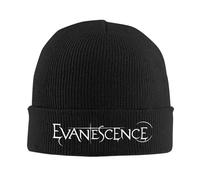 Solid Color Knitted hat Evanescence Band Amy Rock Fans Cuff Beanie Knit Cap for Men Women Warm Knit Beanie Cap Warm Gifts