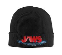 Solid Color Knitted hat Jaws 50Th Anniversary Movie Accessories Warm Beanie Hat for Men Women Bonnet Hats Sports Decoration Warm Gifts