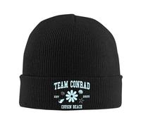 Solid Color Knitted hat Team Beach 2025 The Summer I Turned Pretty Beanie Winter Hat Warm Unisex Hip-hop Cap Men Women Gifts, Ear Protection Gift